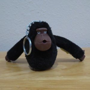 Kipling Sven Monkey Keychain bag charm black ape